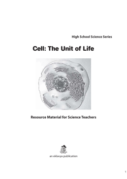 Cell: The Unit of Life