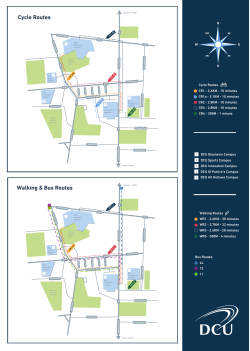 to the PDF version of the DCU Multi Campus Map