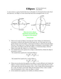 Ellipses (1)