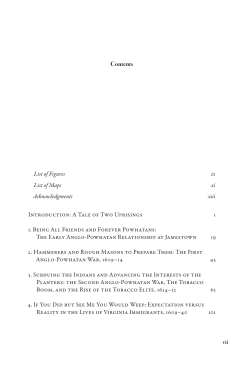 TOC and Sample Chapter - University Press of Colorado