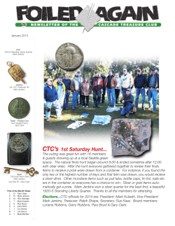 January - Cascade Treasure Club