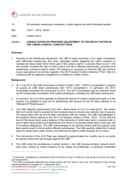 15/071 : A070 : W024 Date: 2 March 2015 S