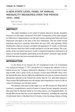 a new state-level panel of annual inequality measures over the