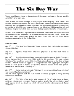 The Six Day War
