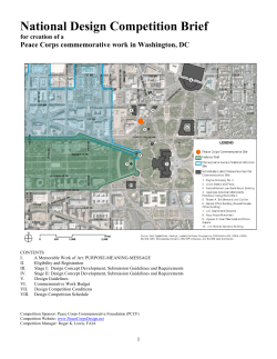 National Design Competition Brief