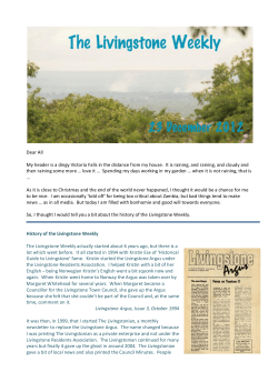 Dear All My header is a dingy Victoria Falls in the distance from my