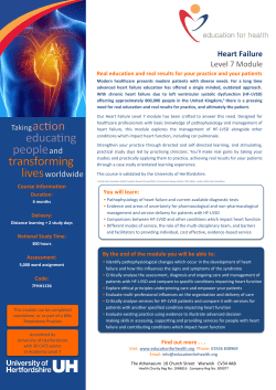 Heart Failure Level 7 Module