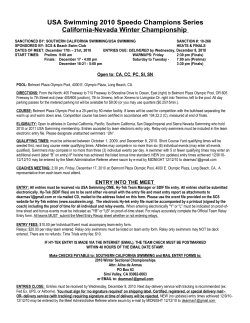 USA Swimming 2010 Speedo Champions Series