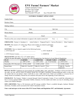 ENY Farms! Farmers` Market