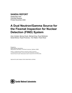 A Dual Neutron/Gamma Source for the Fissmat Inspection
