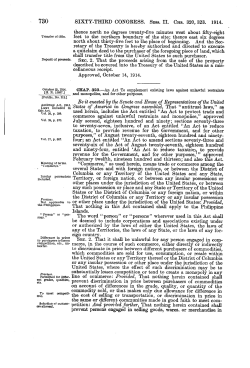 Pub.L. 63&ndash;212 - LEGIS  WORKS