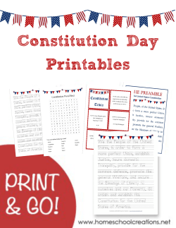 Constitution Day Printables