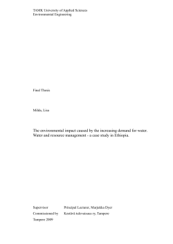 The environmental impact caused by the increasing