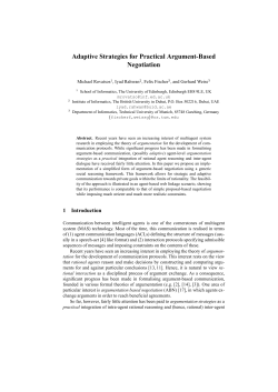 Adaptive Strategies for Practical Argument-Based