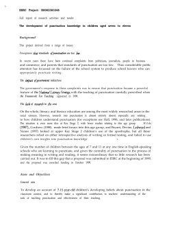 ESRC Project: R0002383348 Full report of research activities and