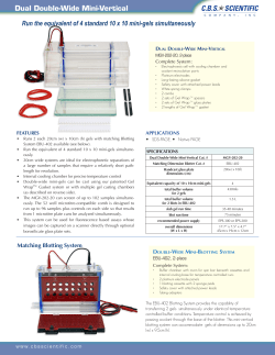 Dual Double-Wide Mini-Vertical
