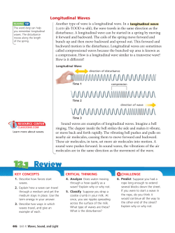Longitudinal Waves