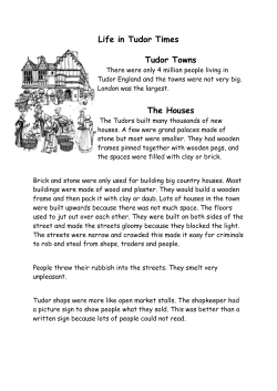 Life in Tudor times - Margam Country Park