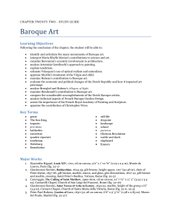 Baroque Art - ricard academy