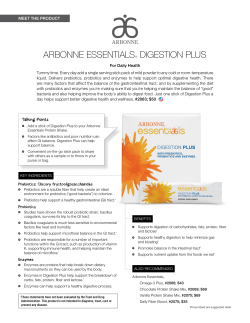 ARBONNE ESSENTIALS&reg; DIGESTION PLUS