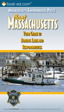 massachusetts boater handbook