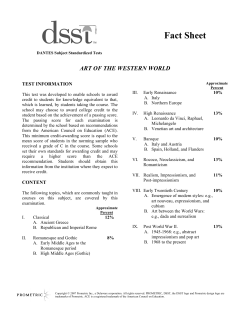 Fact Sheet - Get College Credit