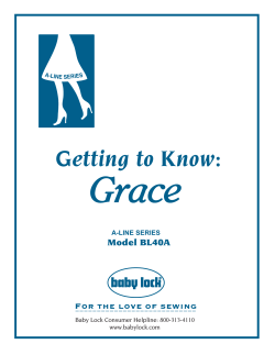 Grace (BL40A) Quick Reference Guide