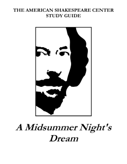 A Midsummer Night`s Dream
