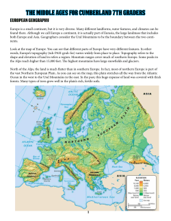 Middle Ages Text - Cumberland School District