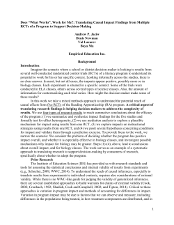 abstract - Society for Research on Educational Effectiveness