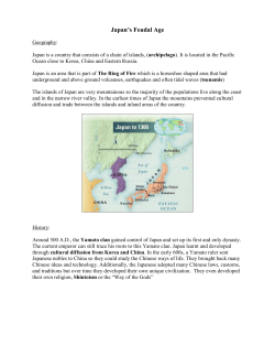 Japan`s Feudal Age