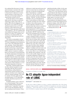 An E3 ubiquitin ligase-independent role of LUBAC