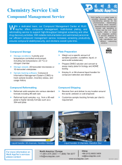 Compound Management Service