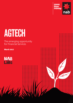NAB Labs Whitepaper_ AgTech_March 2017