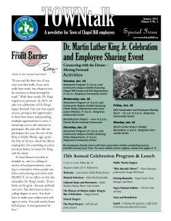 Front Burner - Town of Chapel Hill