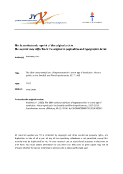 This is an electronic reprint of the original article. This reprint may