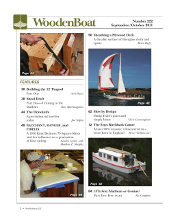 Number 222 September/October 2011 Features