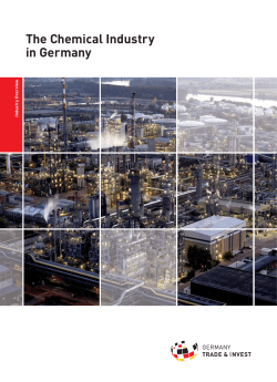 The Chemical Industry in Germany