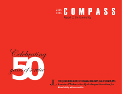 Compass 2005-2006 - Junior League of Orange County