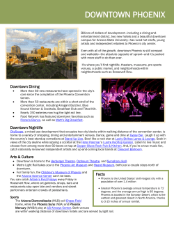 downtown phoenix - NECA Safety Professionals Conference