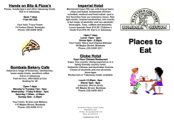 Places to Eat