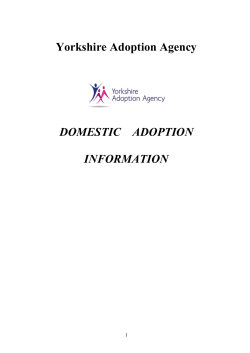 - Yorkshire Adoption Agency