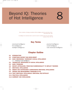 Beyond IQ: Theories of Hot Intelligence