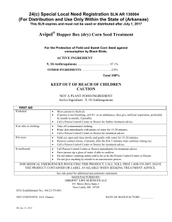 Hopper Box (Dry) Label