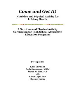 Come and Get It - Body Mind Spirit home page