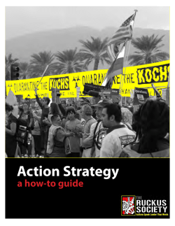 Action Strategy - Rising Tide Seattle