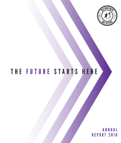 2016 Annual Report - Big Brothers Big Sisters of Orange County