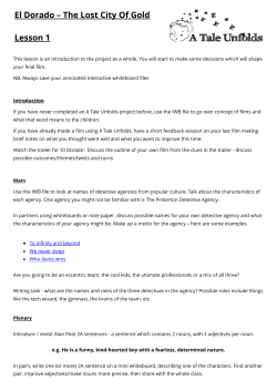 El Dorado &ndash; The Lost City Of Gold Lesson 1