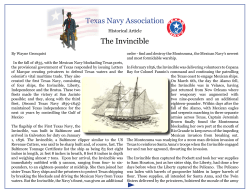 Texas Navy Association The Invincible