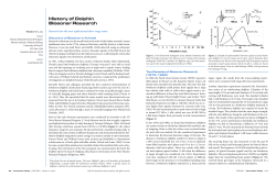 Dolphin Biosonar Research